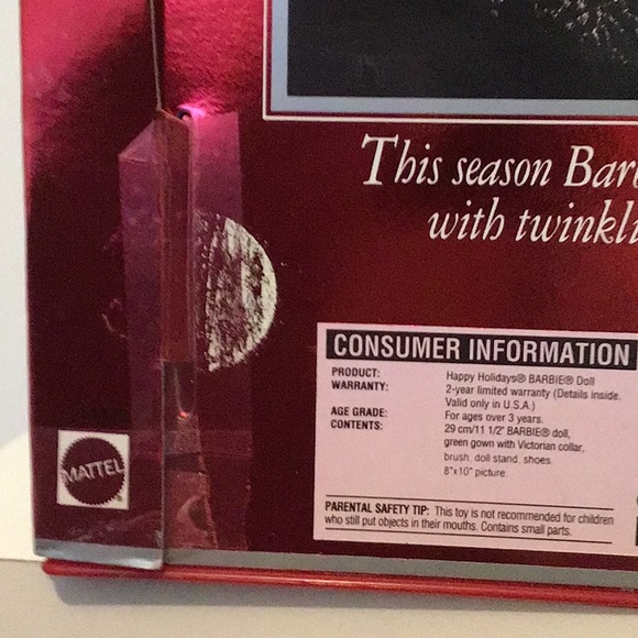 HAPPY HOLIDAYS BARBIE. SPECIAL EDITION 1995 - Picture 10 of 12